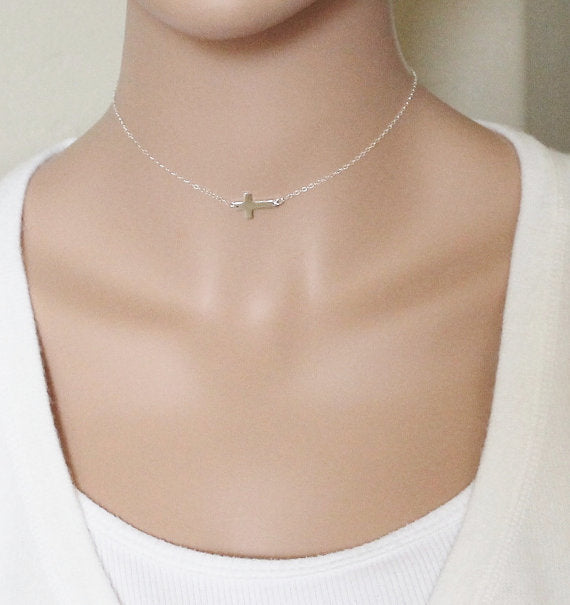 a necklace on a mannequin