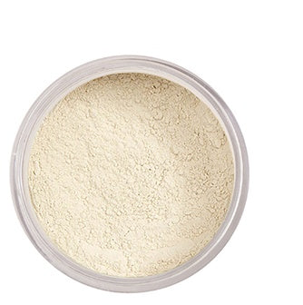 a white powder in a container