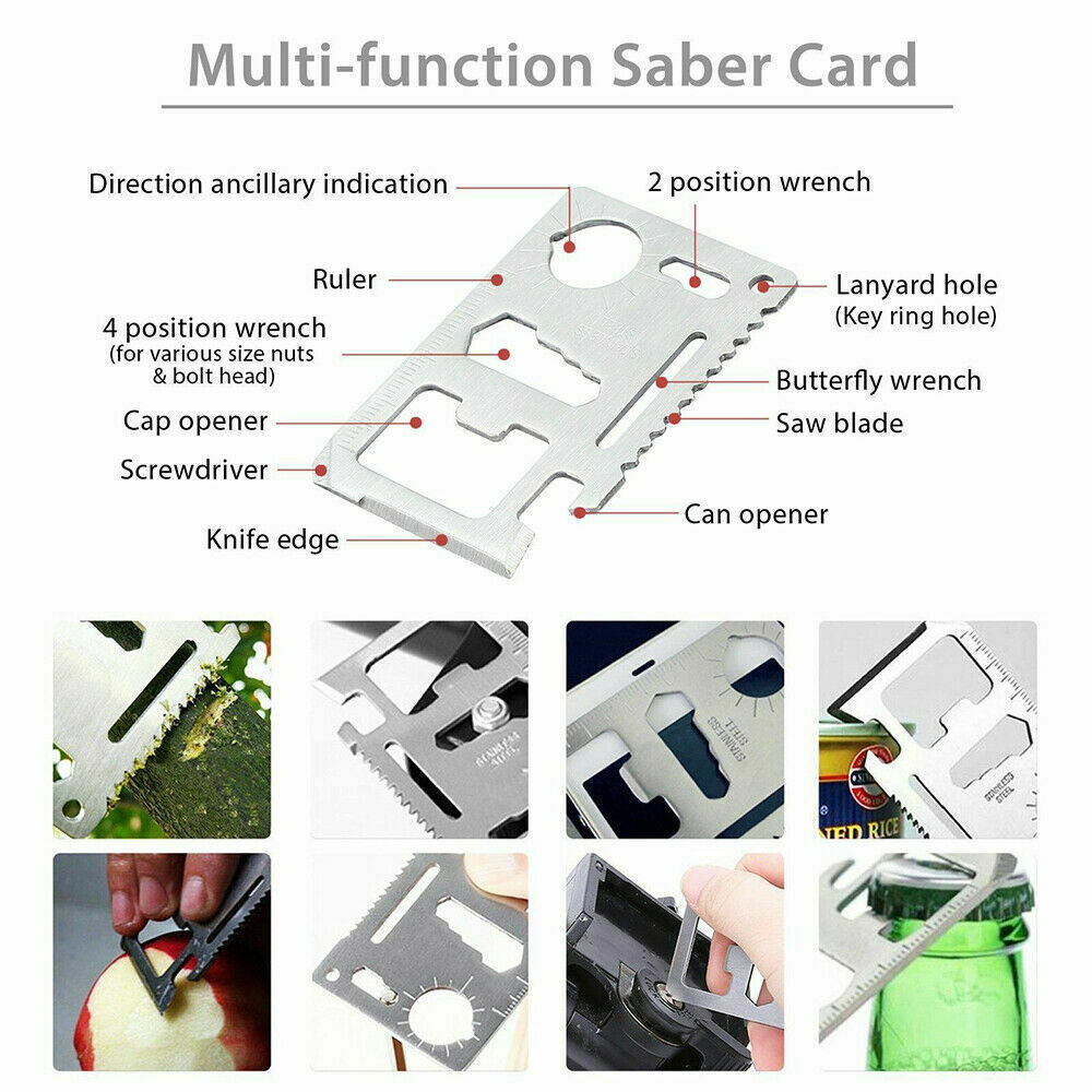 a multi-function knife card