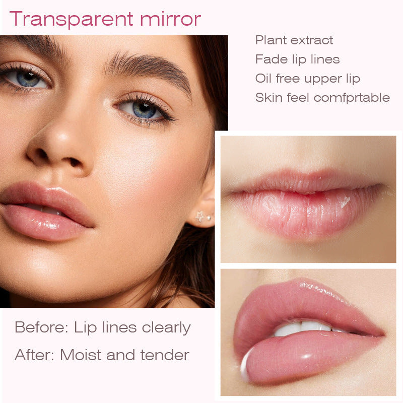 a collage of a woman's lips