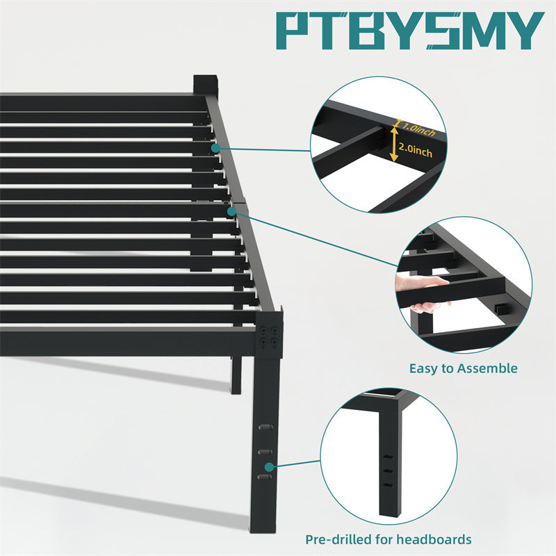 a metal frame with instructions