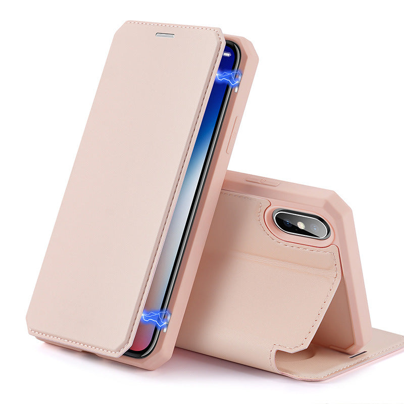 a phone case with a blue screen