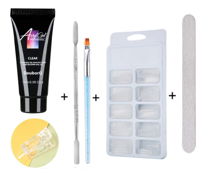 a set of tools for a manicure