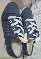 Women's Platform Wedge Canvas Sneakers