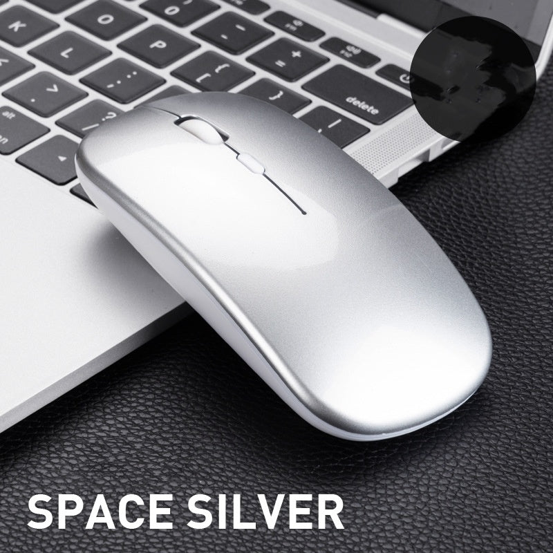 a computer mouse on a laptop