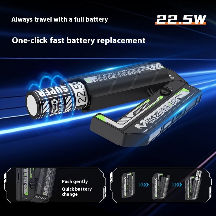 a black and white device with text and images