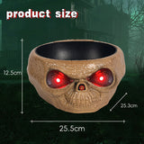 Motion-Activated Halloween Pumpkin Candy Bowl