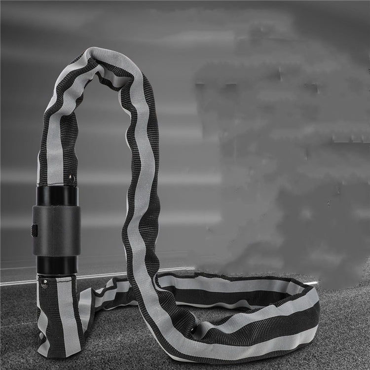 a black and white strap