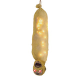 Hanging Inverted Mummy Halloween Decoration