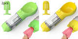 3-in-1 Portable Dog Water Bottle with Bowl and Waste Bag Storage