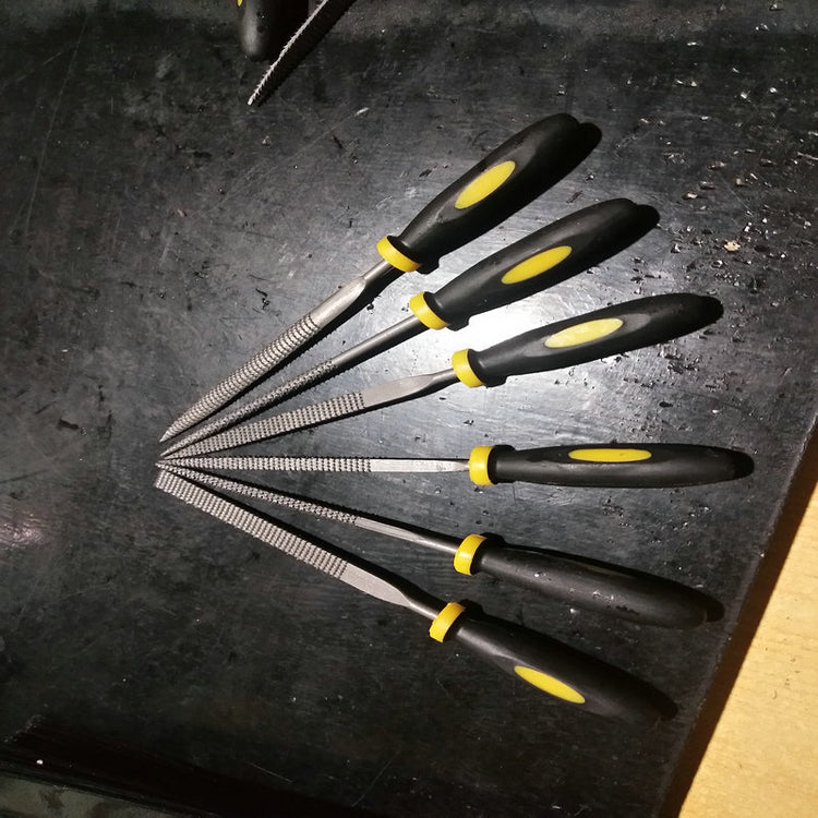 a group of tools on a table