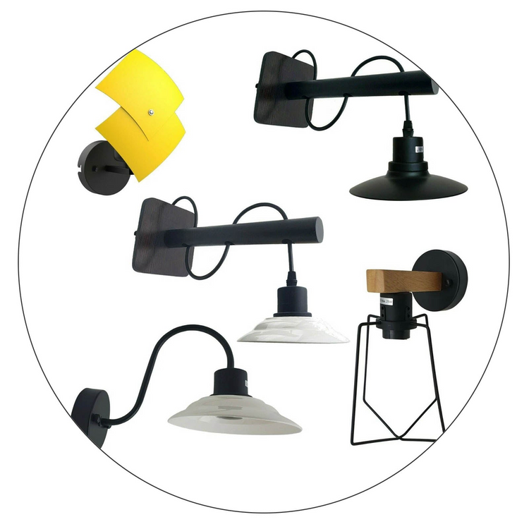 a group of different types of lights