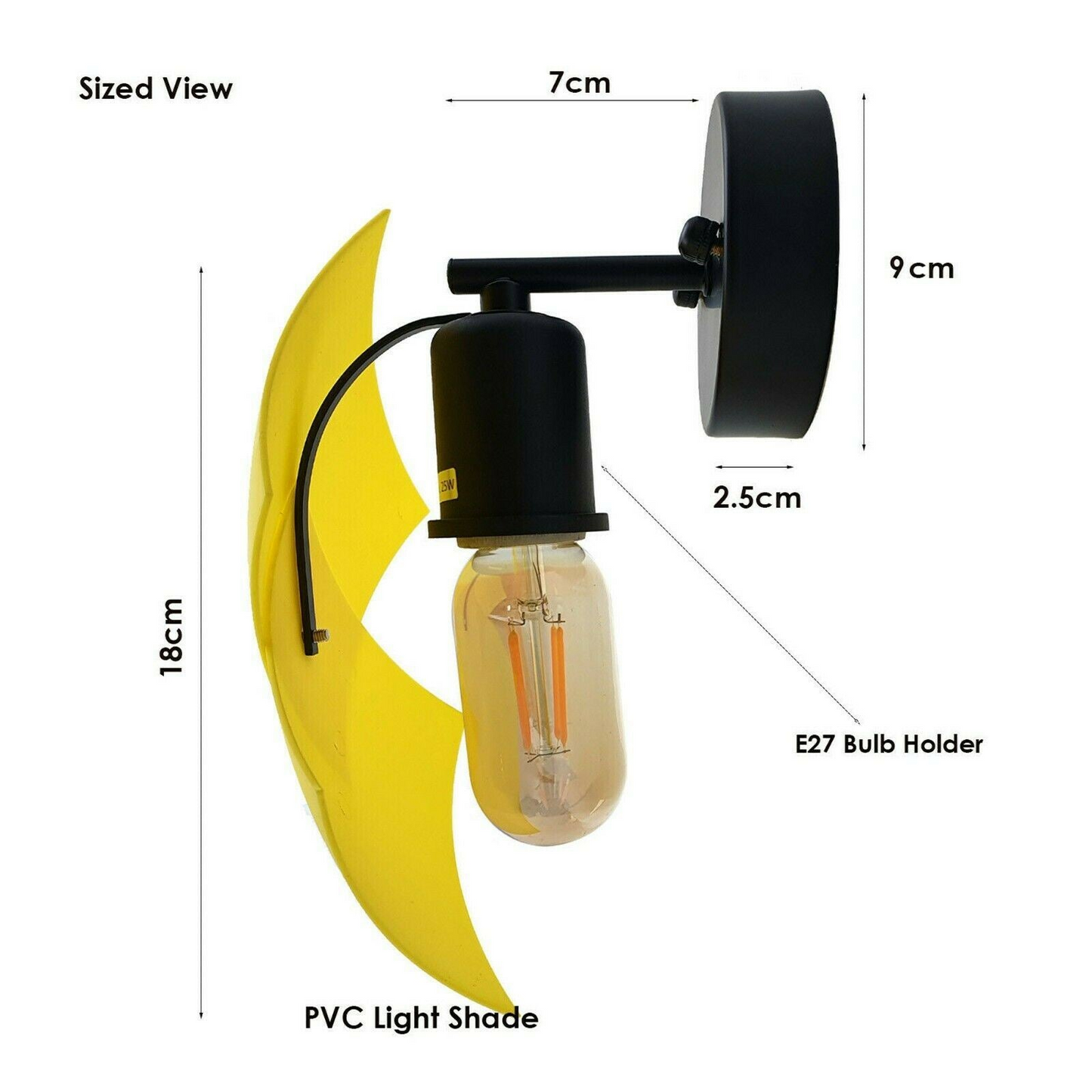 Vintage Modern Indoor Wall Sconce Wall Light Lamp Fitting Fixture For Bar, Bedroom, Dining Room, Guestroom~1327