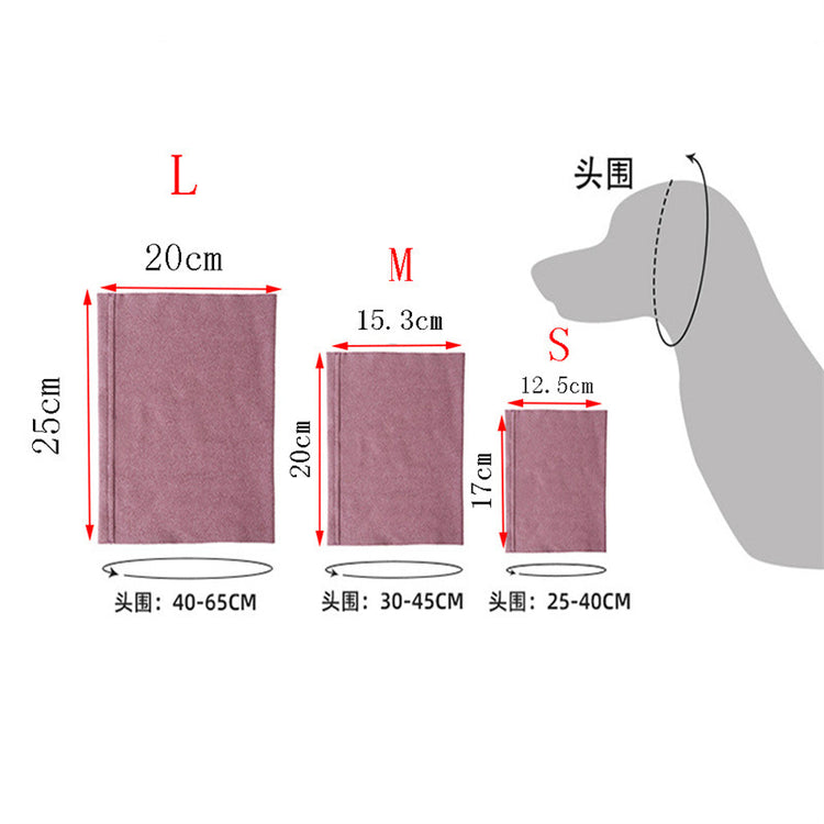 a diagram of a dog's head