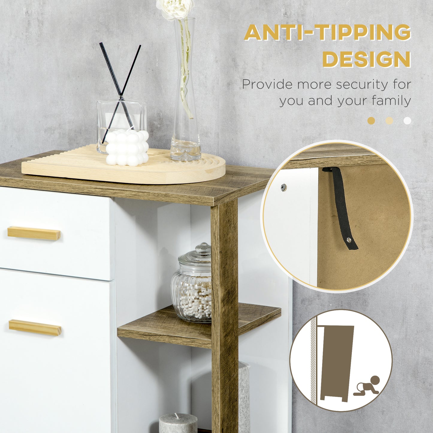 Bathroom Floor Cabinet
