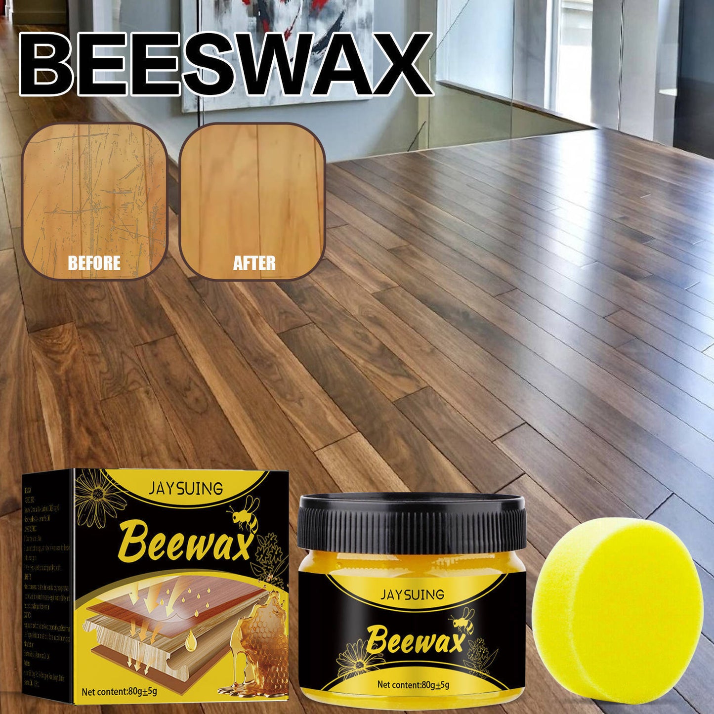 Furniture Restoration Beeswax Beautification Care Furniture Polishing Maintenance