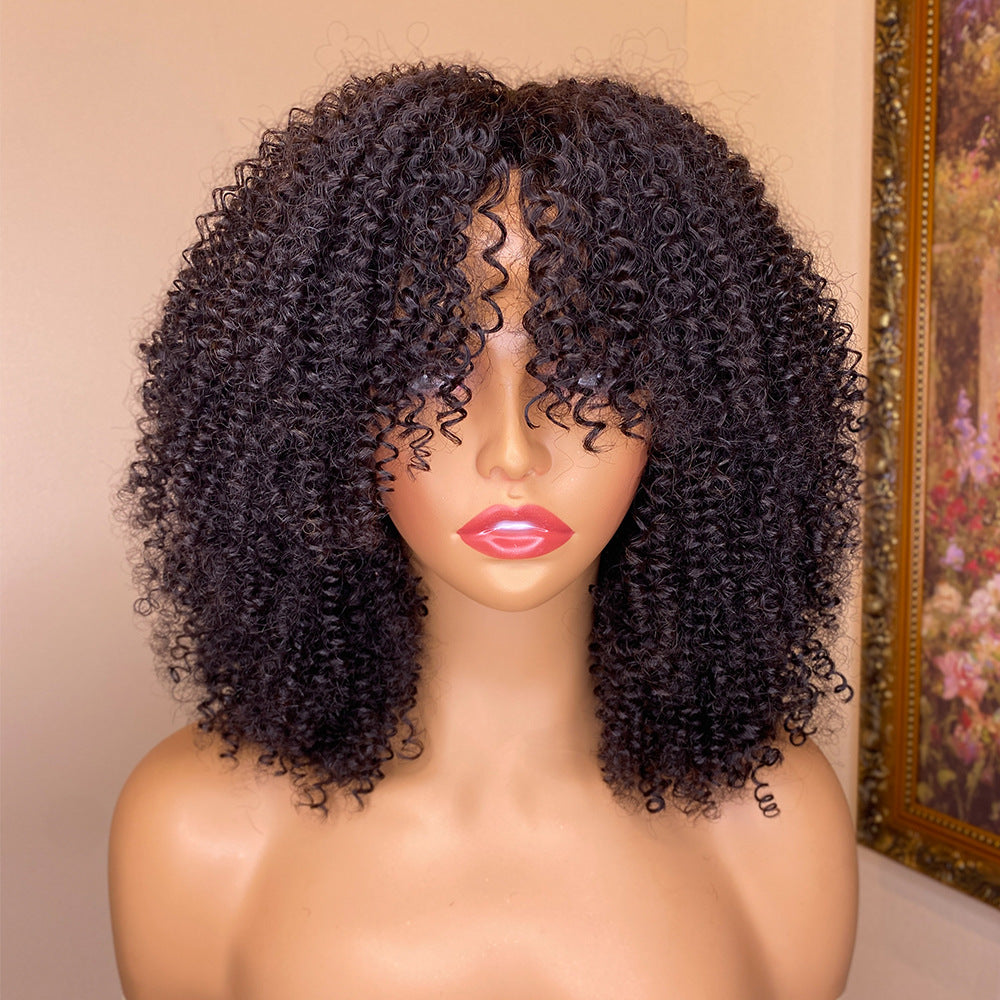 a mannequin with a wig