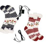 USB Heated Winter Room Socks