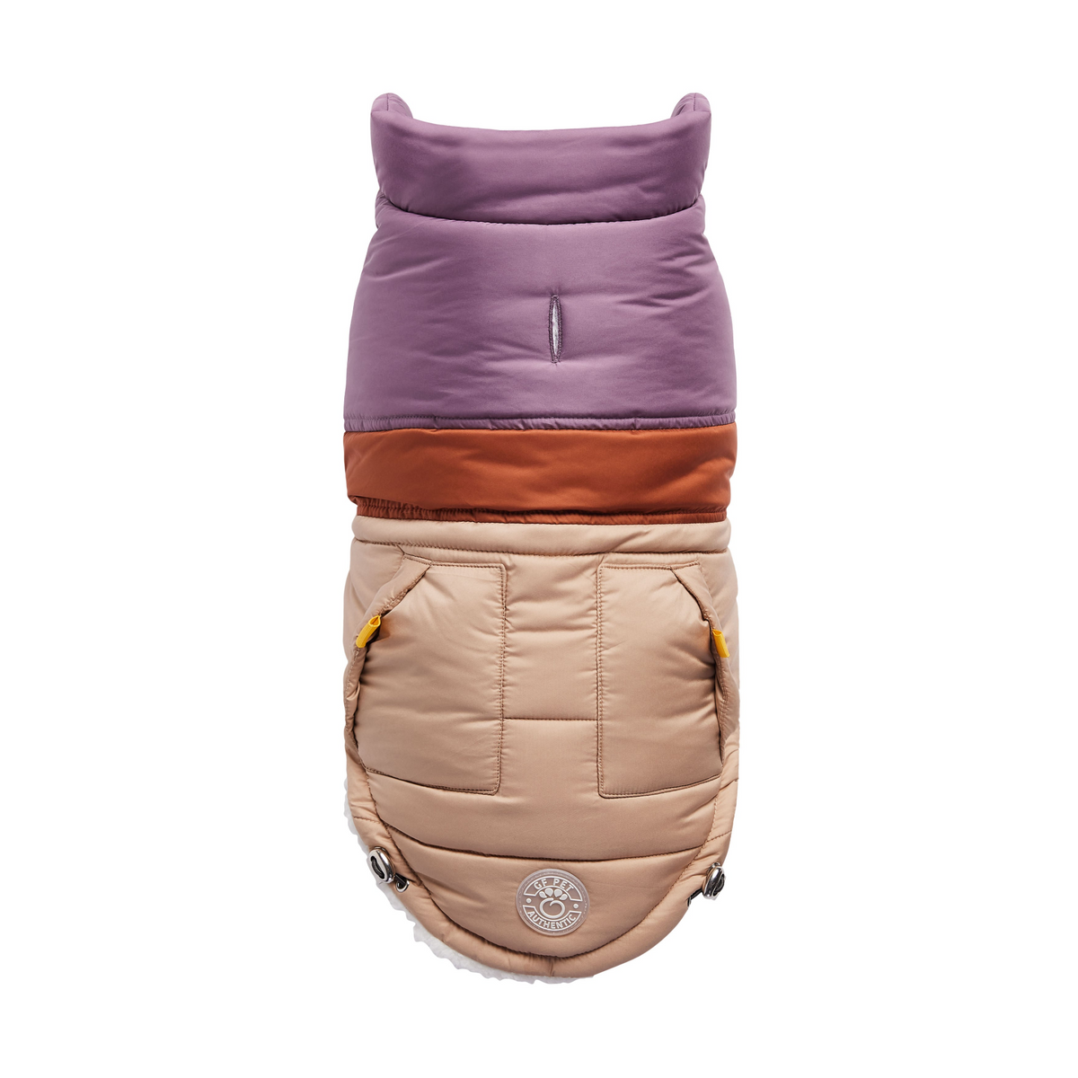 a dog coat with a white background