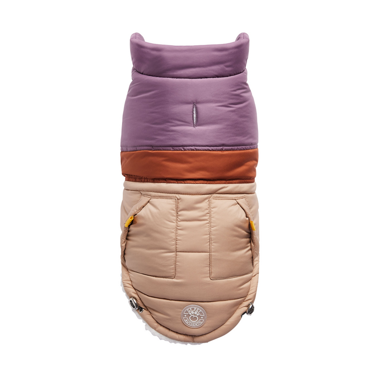 a dog coat with a white background