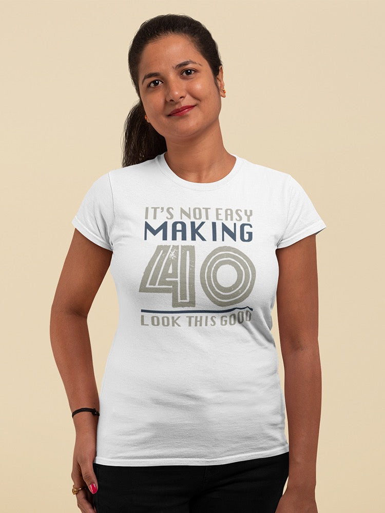 a woman in a white shirt