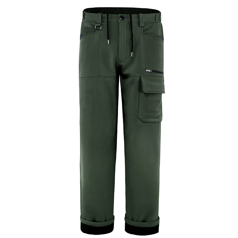 a pair of green pants