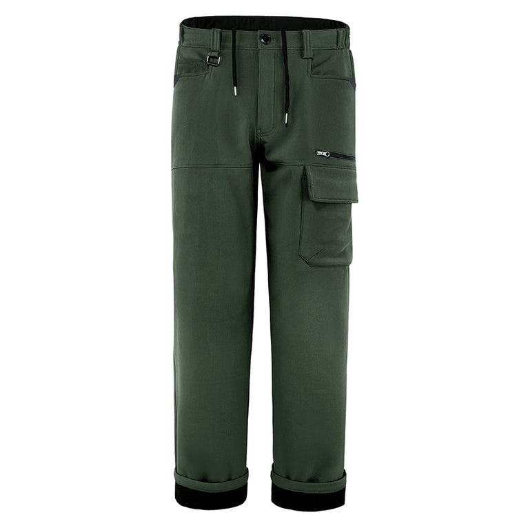 a pair of green pants