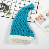 Plush Christmas Hat with Pom-Pom
