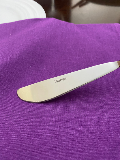 Stainless Steel Dinner Knives Set of 6 Pieces