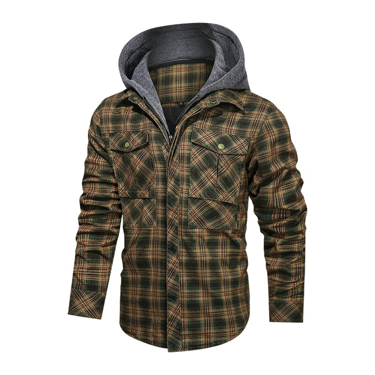 a jacket with a hood