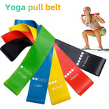 Elastic Resistance Bands for Yoga and Fitness