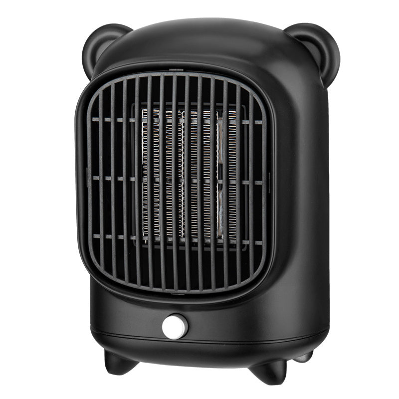 a black square heater with ears