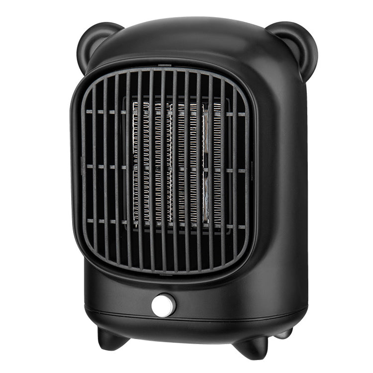 a black square heater with ears