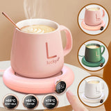 USB Mug Warmer with 3 Temperature Settings and LED Display