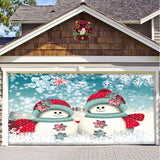 Cartoon Christmas Party Backdrop Cloth