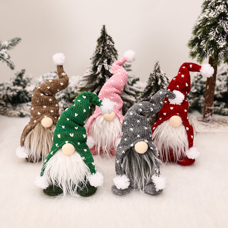 a group of gnomes with hats