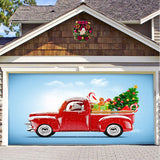 Cartoon Christmas Party Backdrop Cloth