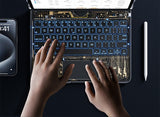 360-Degree Rotating Bluetooth Keyboard Case for iPad