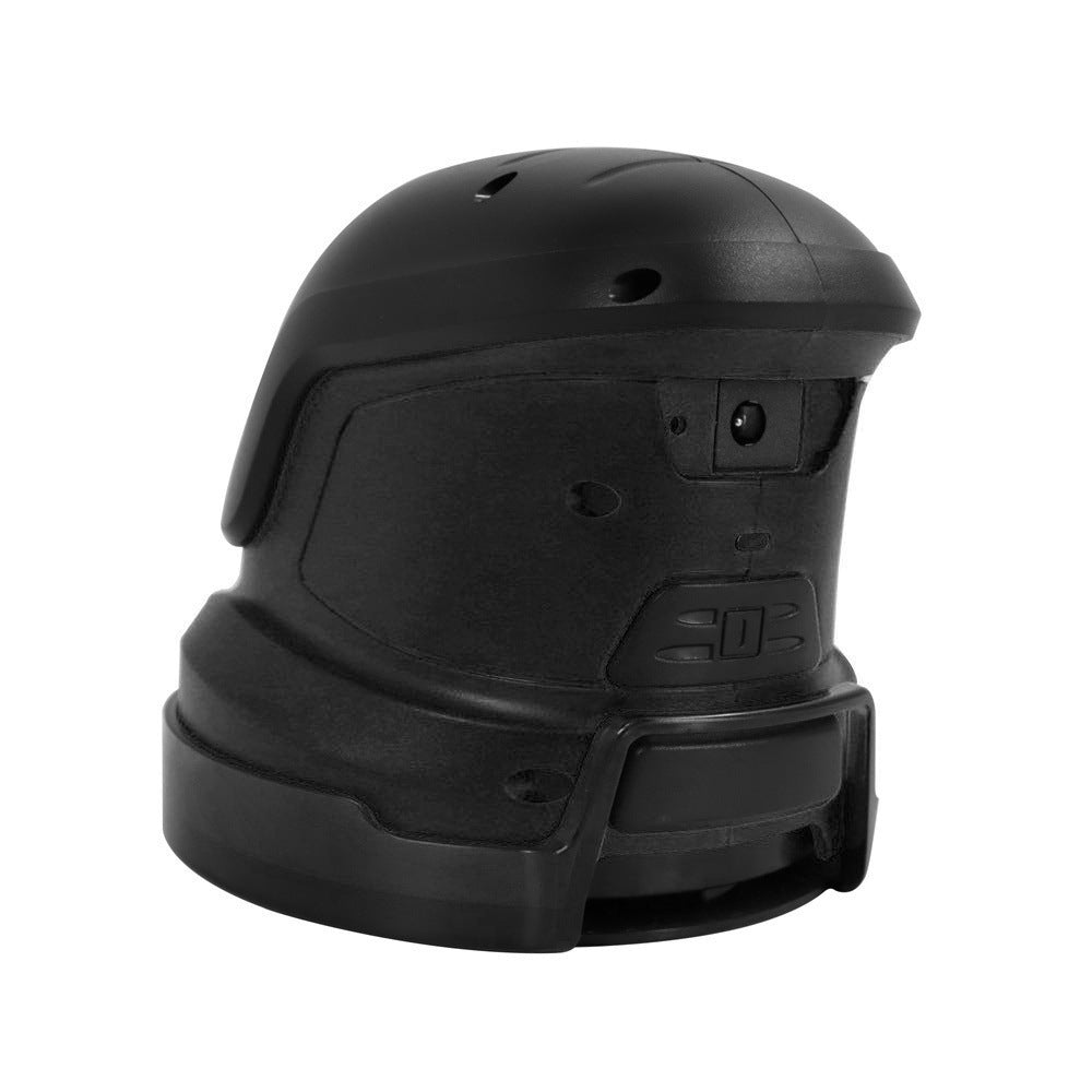 a black object with a hole