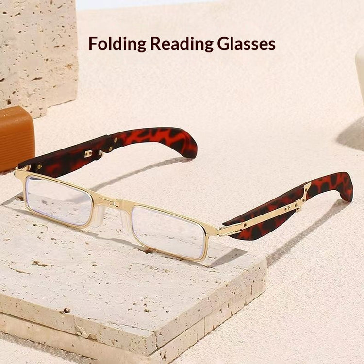 a pair of glasses on a white surface