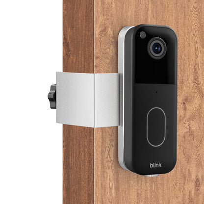 Doorbell Punch-free Anti-theft Fixed Door Holder Metal Bracket