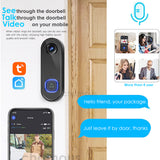 1080p Wi-Fi Video Doorbell with Phone Monitoring
