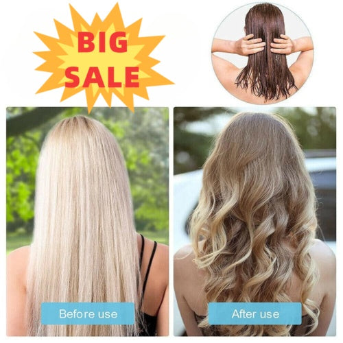 a collage of a woman's hair