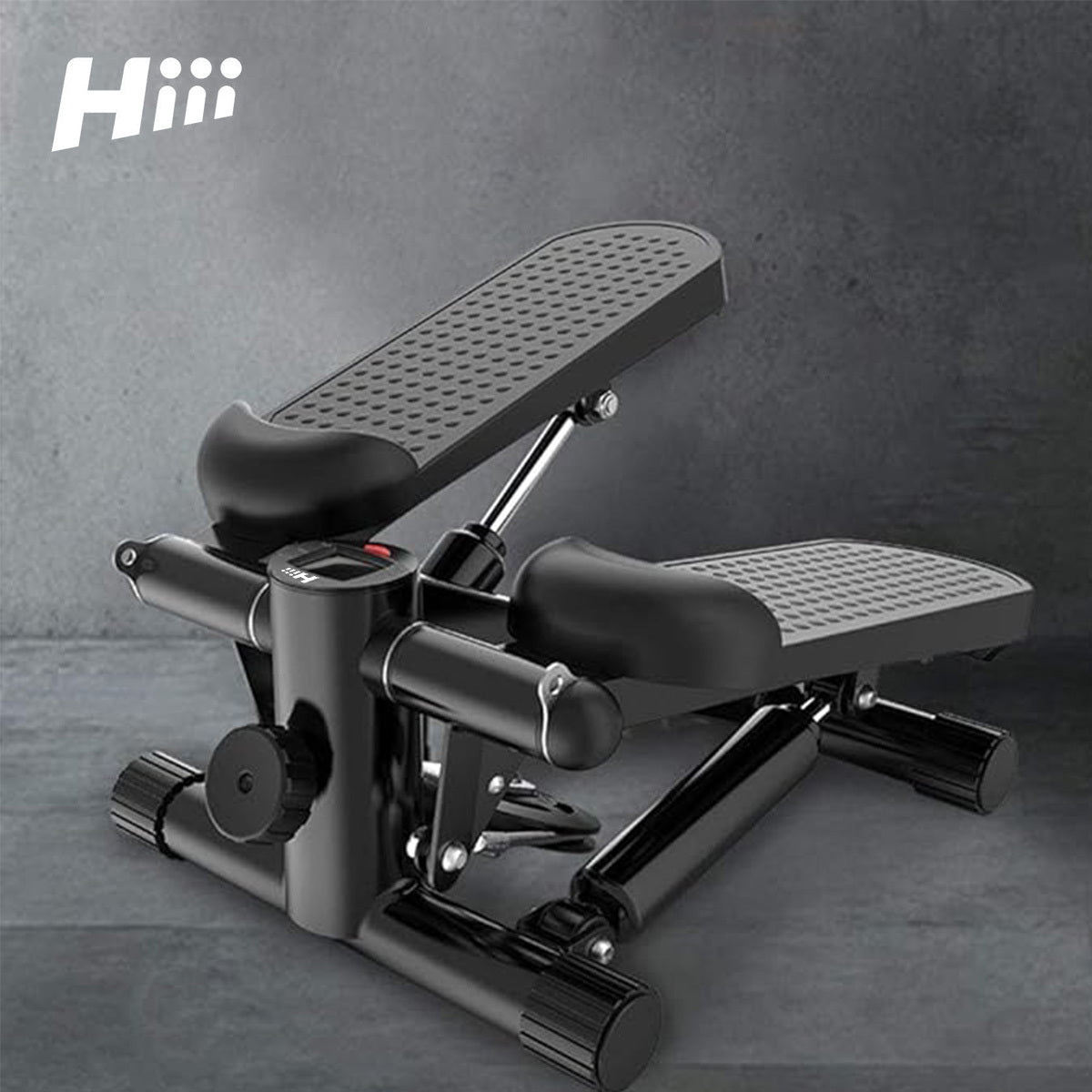 a black exercise machine