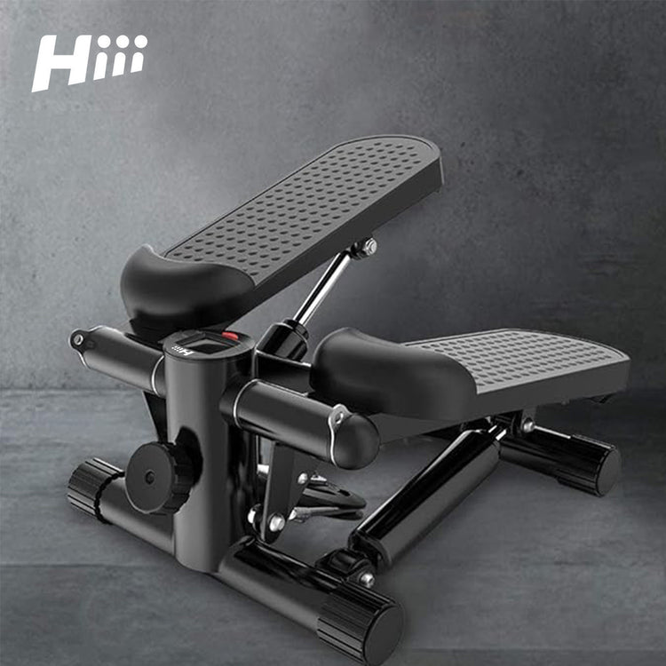 a black exercise machine