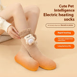 Fleece-Lined Electric Heated Socks