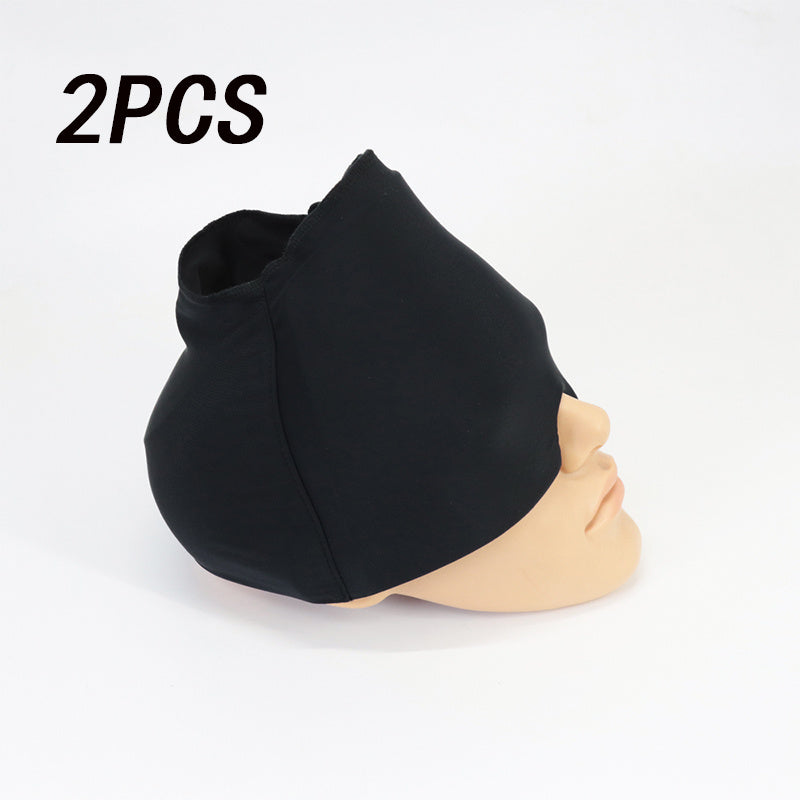 a black mask on a mannequin