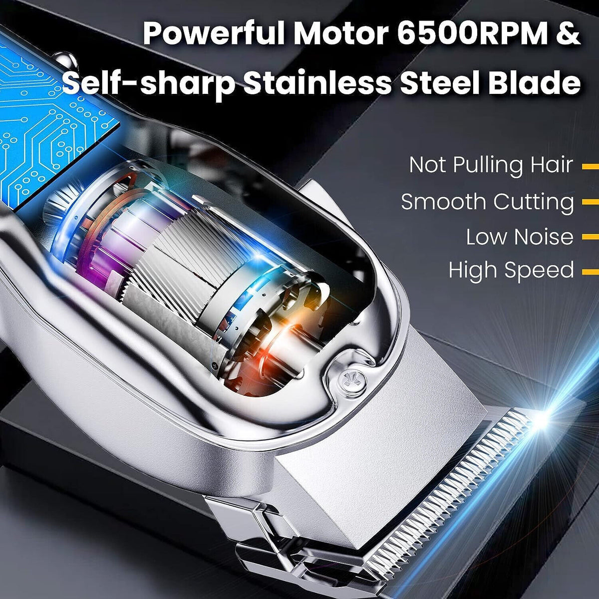 a close up of a hair clipper