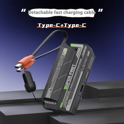 Replaceable Power Bank With Cable Mobile Power Supply