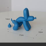 Color-Spectrum Balloon Dog Ornament